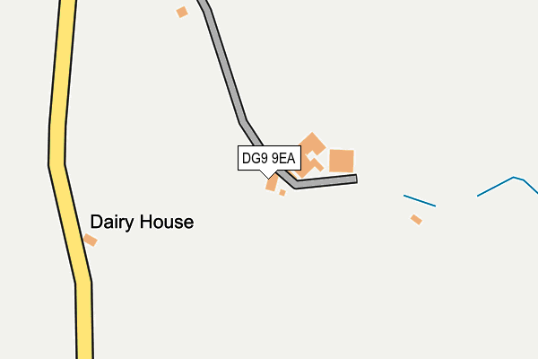 DG9 9EA map - OS OpenMap – Local (Ordnance Survey) DG9 9EA map - OS OpenMap – Local (Ordnance Survey)