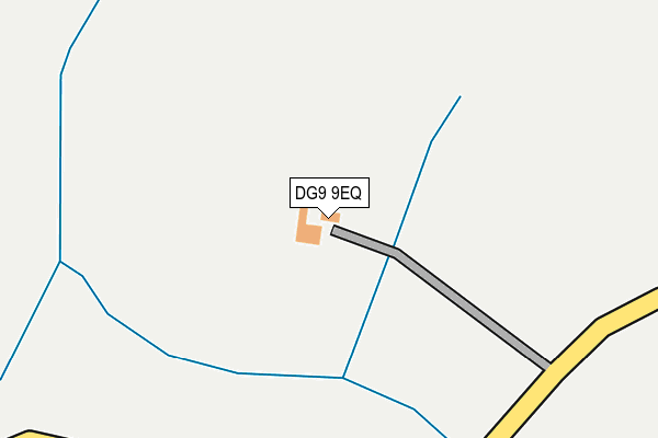 DG9 9EQ map - OS OpenMap – Local (Ordnance Survey) DG9 9EQ map - OS OpenMap – Local (Ordnance Survey)