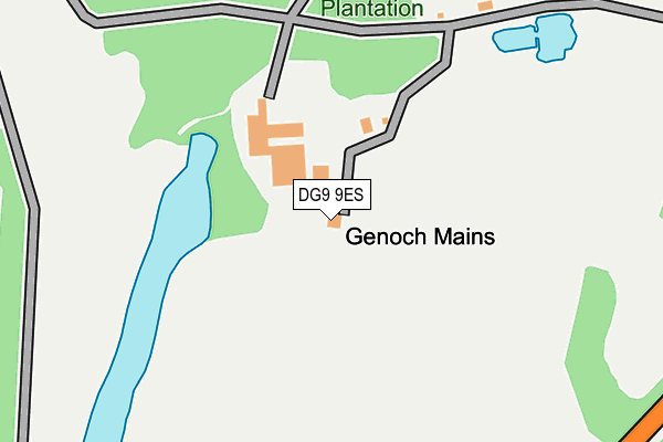 DG9 9ES map - OS OpenMap – Local (Ordnance Survey) DG9 9ES map - OS OpenMap – Local (Ordnance Survey)