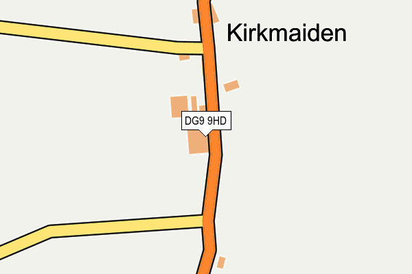 DG9 9HD map - OS OpenMap – Local (Ordnance Survey) DG9 9HD map - OS OpenMap – Local (Ordnance Survey)