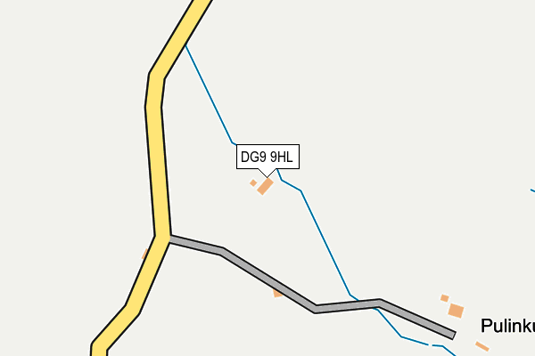 DG9 9HL map - OS OpenMap – Local (Ordnance Survey) DG9 9HL map - OS OpenMap – Local (Ordnance Survey)
