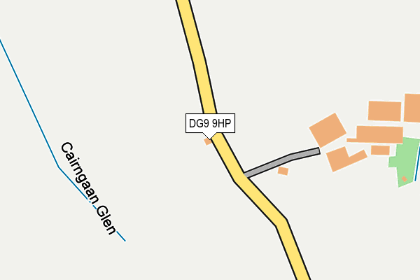 DG9 9HP map - OS OpenMap – Local (Ordnance Survey) DG9 9HP map - OS OpenMap – Local (Ordnance Survey)