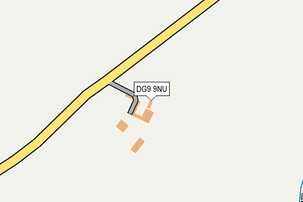 DG9 9NU map - OS OpenMap – Local (Ordnance Survey) DG9 9NU map - OS OpenMap – Local (Ordnance Survey)