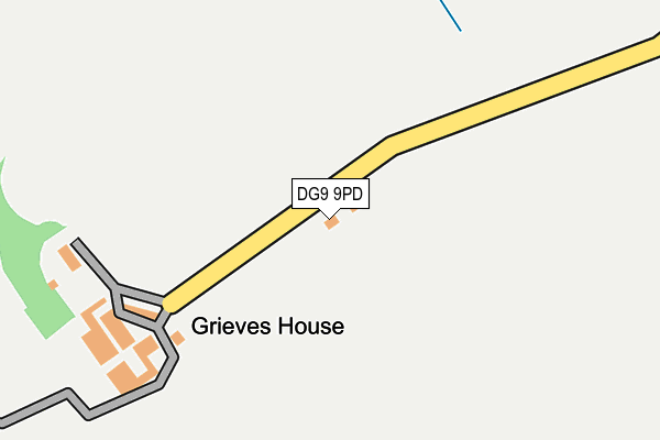 DG9 9PD map - OS OpenMap – Local (Ordnance Survey) DG9 9PD map - OS OpenMap – Local (Ordnance Survey)