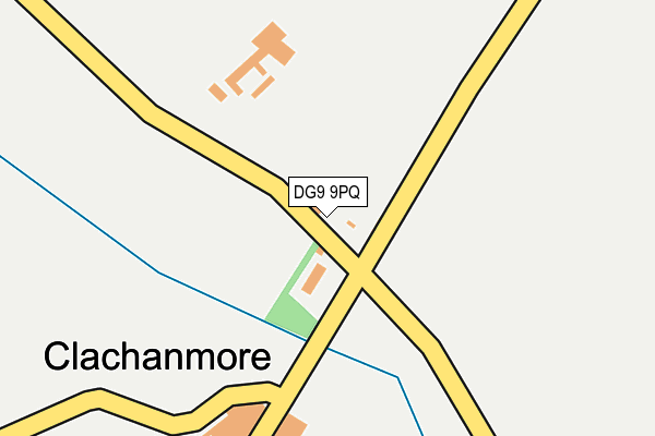 DG9 9PQ map - OS OpenMap – Local (Ordnance Survey) DG9 9PQ map - OS OpenMap – Local (Ordnance Survey)