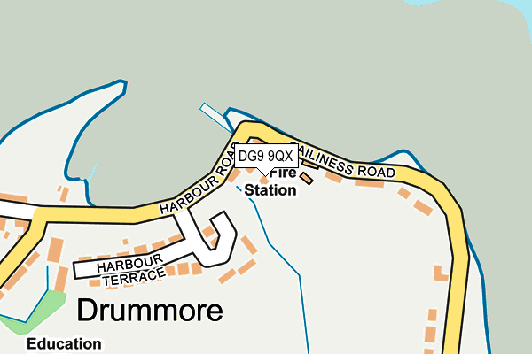 DG9 9QX map - OS OpenMap – Local (Ordnance Survey) DG9 9QX map - OS OpenMap – Local (Ordnance Survey)