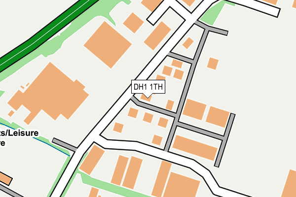 DH1 1TH map - OS OpenMap – Local (Ordnance Survey) DH1 1TH map - OS OpenMap – Local (Ordnance Survey)