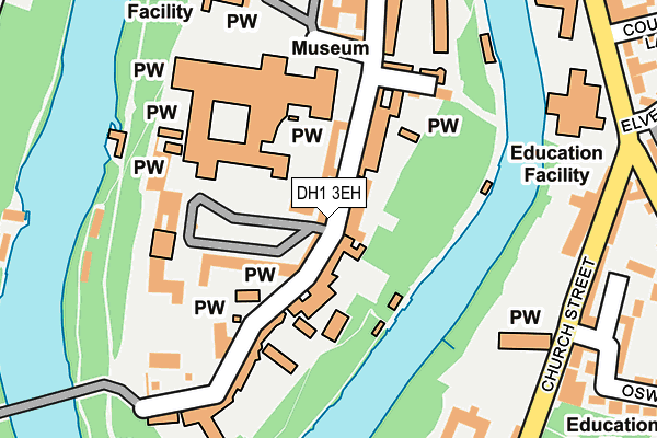 DH1 3EH map - OS OpenMap – Local (Ordnance Survey) DH1 3EH map - OS OpenMap – Local (Ordnance Survey)
