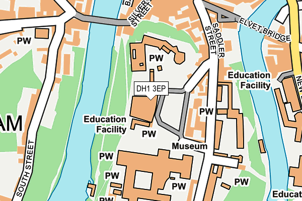 DH1 3EP map - OS OpenMap – Local (Ordnance Survey) DH1 3EP map - OS OpenMap – Local (Ordnance Survey)