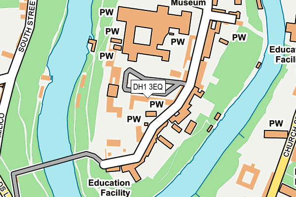 DH1 3EQ map - OS OpenMap – Local (Ordnance Survey) DH1 3EQ map - OS OpenMap – Local (Ordnance Survey)