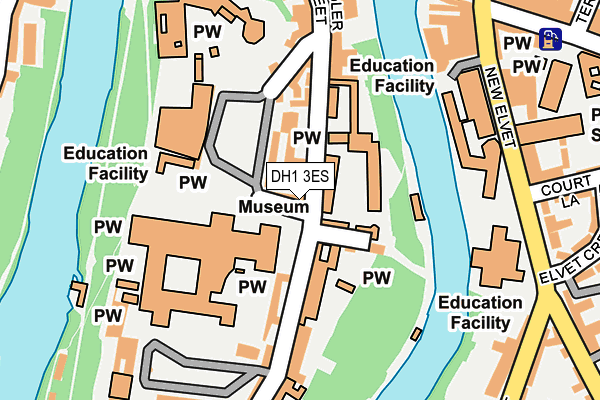 DH1 3ES map - OS OpenMap – Local (Ordnance Survey) DH1 3ES map - OS OpenMap – Local (Ordnance Survey)