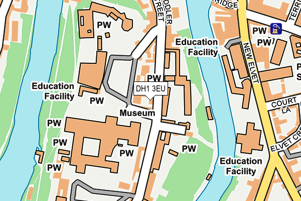 DH1 3EU map - OS OpenMap – Local (Ordnance Survey) DH1 3EU map - OS OpenMap – Local (Ordnance Survey)