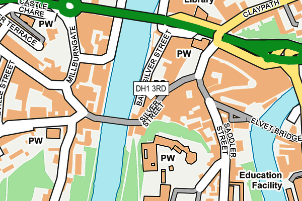 DH1 3RD map - OS OpenMap – Local (Ordnance Survey) DH1 3RD map - OS OpenMap – Local (Ordnance Survey)