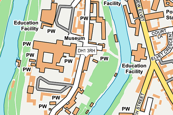 DH1 3RH map - OS OpenMap – Local (Ordnance Survey) DH1 3RH map - OS OpenMap – Local (Ordnance Survey)