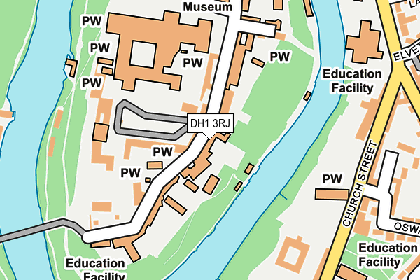 DH1 3RJ map - OS OpenMap – Local (Ordnance Survey) DH1 3RJ map - OS OpenMap – Local (Ordnance Survey)