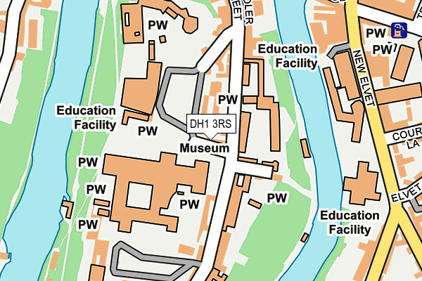 DH1 3RS map - OS OpenMap – Local (Ordnance Survey) DH1 3RS map - OS OpenMap – Local (Ordnance Survey)