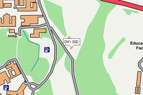 DH1 3SD map - OS OpenMap – Local (Ordnance Survey) DH1 3SD map - OS OpenMap – Local (Ordnance Survey)