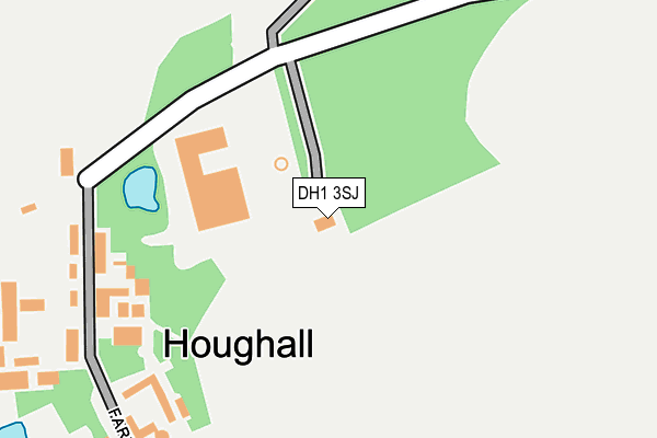 DH1 3SJ map - OS OpenMap – Local (Ordnance Survey) DH1 3SJ map - OS OpenMap – Local (Ordnance Survey)