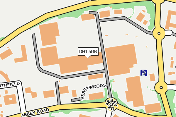 DH1 5GB map - OS OpenMap – Local (Ordnance Survey) DH1 5GB map - OS OpenMap – Local (Ordnance Survey)
