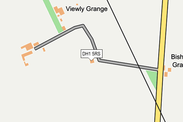 DH1 5RS map - OS OpenMap – Local (Ordnance Survey) DH1 5RS map - OS OpenMap – Local (Ordnance Survey)
