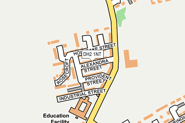 DH2 1NT map - OS OpenMap – Local (Ordnance Survey) DH2 1NT map - OS OpenMap – Local (Ordnance Survey)