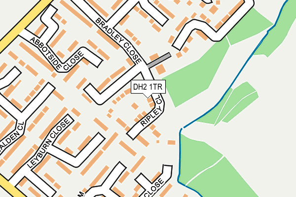 DH2 1TR map - OS OpenMap – Local (Ordnance Survey) DH2 1TR map - OS OpenMap – Local (Ordnance Survey)