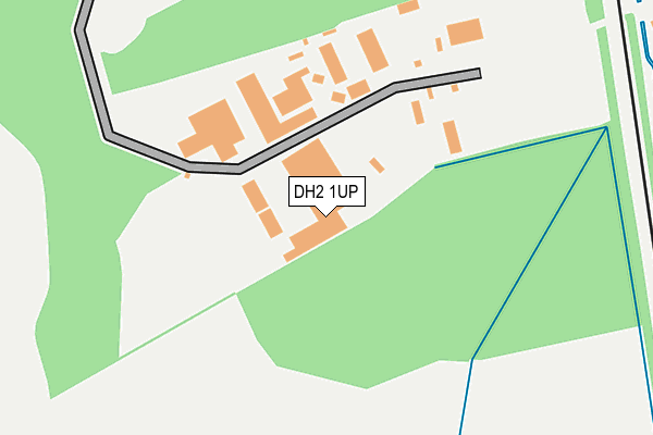 DH2 1UP map - OS OpenMap – Local (Ordnance Survey) DH2 1UP map - OS OpenMap – Local (Ordnance Survey)