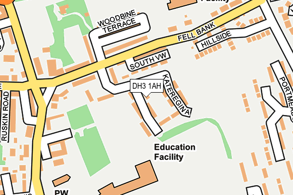 DH3 1AH map - OS OpenMap – Local (Ordnance Survey) DH3 1AH map - OS OpenMap – Local (Ordnance Survey)