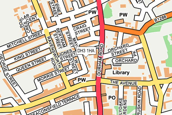 DH3 1HA map - OS OpenMap – Local (Ordnance Survey) DH3 1HA map - OS OpenMap – Local (Ordnance Survey)