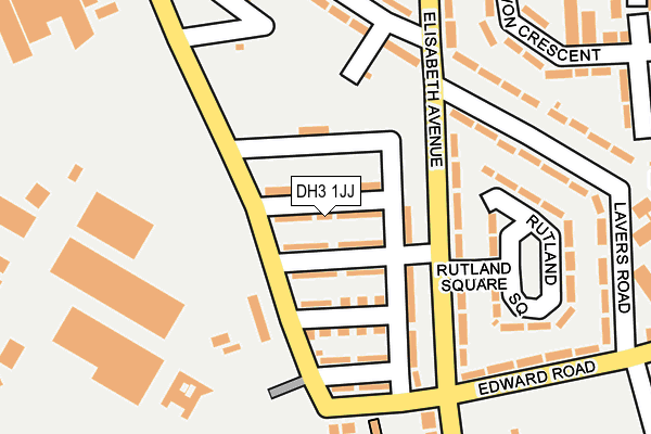 DH3 1JJ map - OS OpenMap – Local (Ordnance Survey) DH3 1JJ map - OS OpenMap – Local (Ordnance Survey)