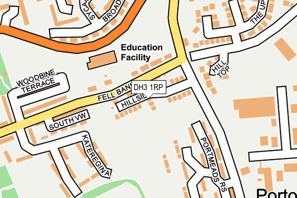 DH3 1RP map - OS OpenMap – Local (Ordnance Survey) DH3 1RP map - OS OpenMap – Local (Ordnance Survey)