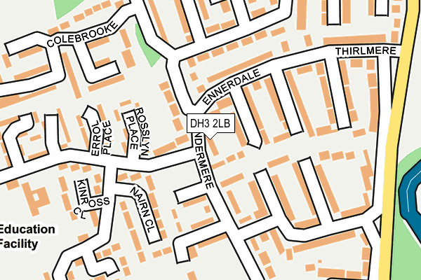 DH3 2LB map - OS OpenMap – Local (Ordnance Survey) DH3 2LB map - OS OpenMap – Local (Ordnance Survey)
