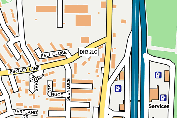 DH3 2LG map - OS OpenMap – Local (Ordnance Survey) DH3 2LG map - OS OpenMap – Local (Ordnance Survey)