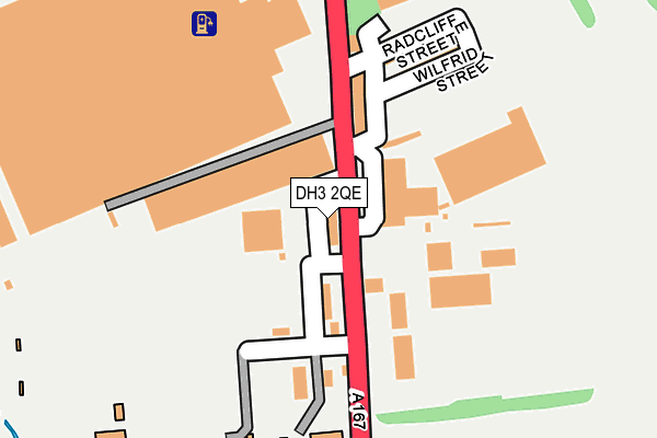 DH3 2QE map - OS OpenMap – Local (Ordnance Survey) DH3 2QE map - OS OpenMap – Local (Ordnance Survey)