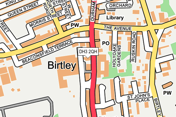 DH3 2QH map - OS OpenMap – Local (Ordnance Survey) DH3 2QH map - OS OpenMap – Local (Ordnance Survey)