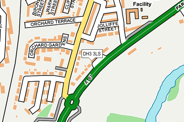 DH3 3LS map - OS OpenMap – Local (Ordnance Survey) DH3 3LS map - OS OpenMap – Local (Ordnance Survey)