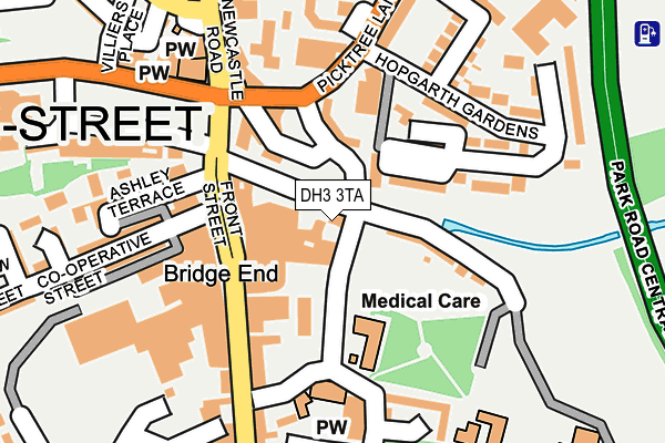 DH3 3TA map - OS OpenMap – Local (Ordnance Survey) DH3 3TA map - OS OpenMap – Local (Ordnance Survey)
