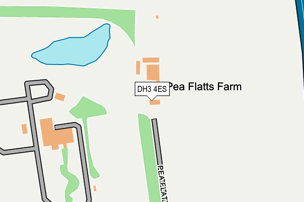 DH3 4ES map - OS OpenMap – Local (Ordnance Survey) DH3 4ES map - OS OpenMap – Local (Ordnance Survey)