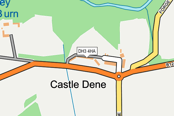 DH3 4HA map - OS OpenMap – Local (Ordnance Survey) DH3 4HA map - OS OpenMap – Local (Ordnance Survey)