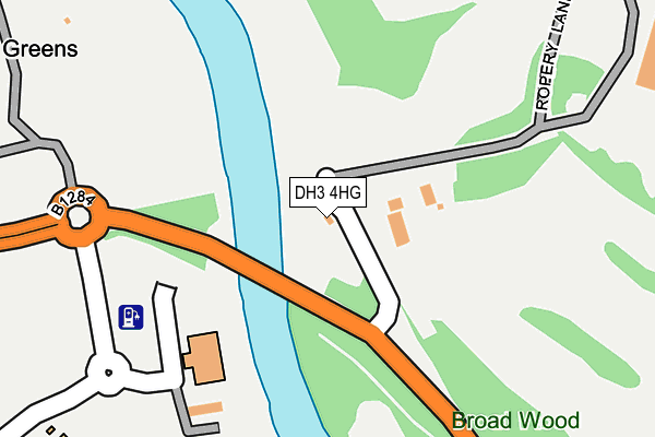 DH3 4HG map - OS OpenMap – Local (Ordnance Survey) DH3 4HG map - OS OpenMap – Local (Ordnance Survey)
