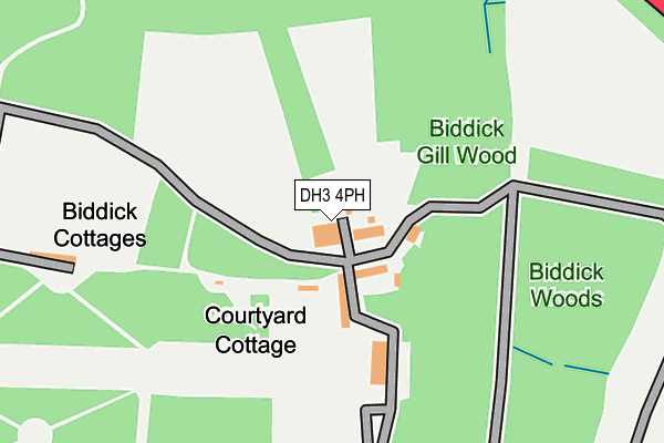 DH3 4PH map - OS OpenMap – Local (Ordnance Survey) DH3 4PH map - OS OpenMap – Local (Ordnance Survey)