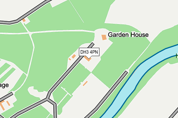 DH3 4PN map - OS OpenMap – Local (Ordnance Survey) DH3 4PN map - OS OpenMap – Local (Ordnance Survey)