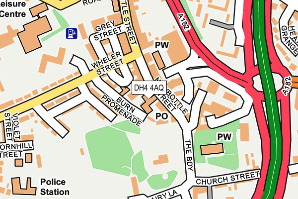DH4 4AQ map - OS OpenMap – Local (Ordnance Survey) DH4 4AQ map - OS OpenMap – Local (Ordnance Survey)