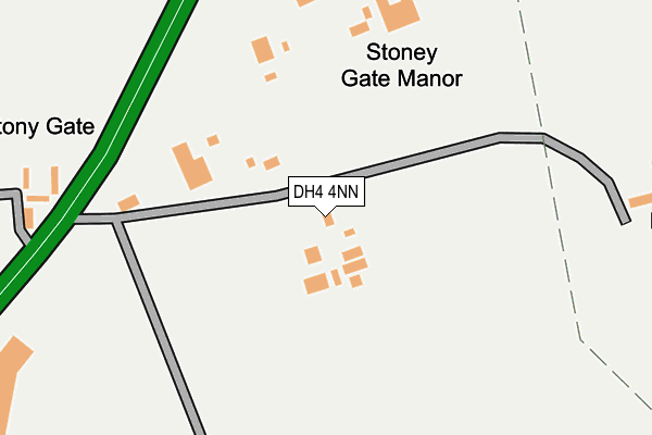 DH4 4NN map - OS OpenMap – Local (Ordnance Survey) DH4 4NN map - OS OpenMap – Local (Ordnance Survey)