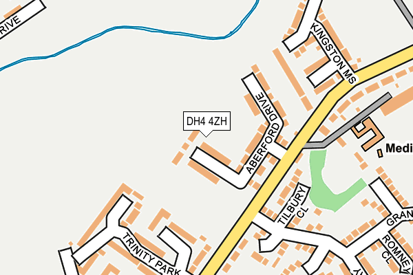 DH4 4ZH map - OS OpenMap – Local (Ordnance Survey) DH4 4ZH map - OS OpenMap – Local (Ordnance Survey)