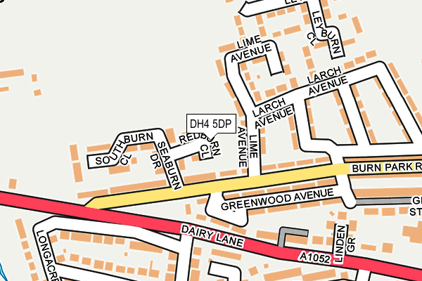 DH4 5DP map - OS OpenMap – Local (Ordnance Survey) DH4 5DP map - OS OpenMap – Local (Ordnance Survey)