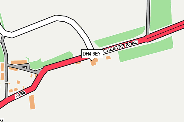 DH4 6EY map - OS OpenMap – Local (Ordnance Survey) DH4 6EY map - OS OpenMap – Local (Ordnance Survey)