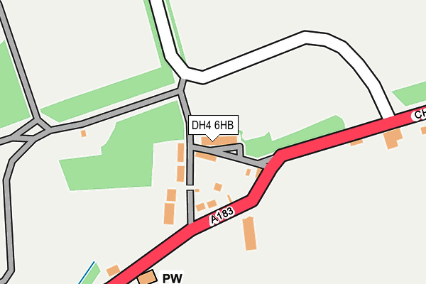 DH4 6HB map - OS OpenMap – Local (Ordnance Survey) DH4 6HB map - OS OpenMap – Local (Ordnance Survey)