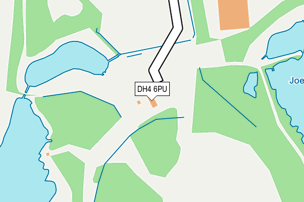 DH4 6PU map - OS OpenMap – Local (Ordnance Survey) DH4 6PU map - OS OpenMap – Local (Ordnance Survey)