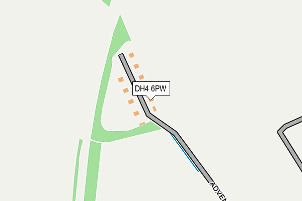 DH4 6PW map - OS OpenMap – Local (Ordnance Survey) DH4 6PW map - OS OpenMap – Local (Ordnance Survey)